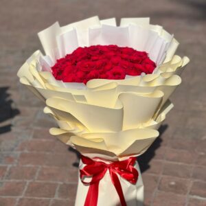 Red Bouqute 45 Roses