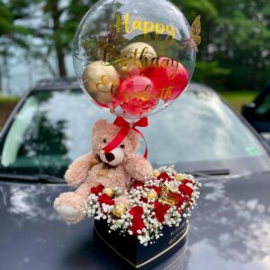 Happy Birthday Balloon Gift Box