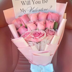 Velentine Day pink Important Bouquet