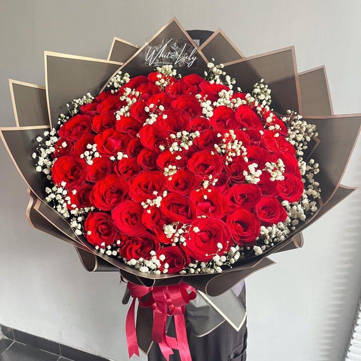 Royal Red Rose Bouquet ❤️🌹