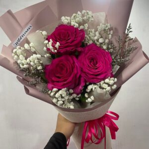 Mini Crimson Charm Bouquet
