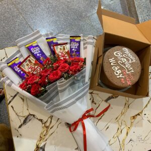 ๐ซ Kitkat, Dairy Milk & Red Rose Birthday Gift