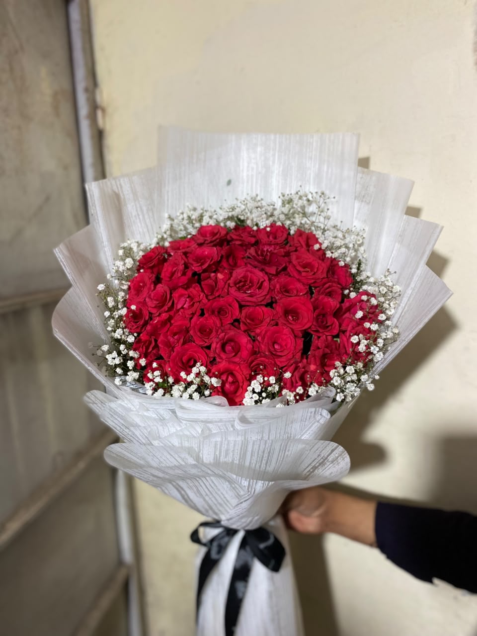 Special Red Rose Baby Birthday Bouquet